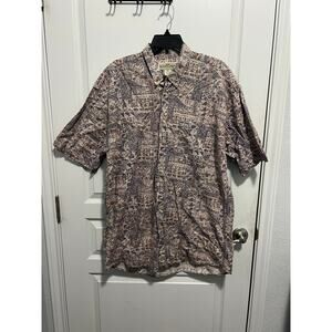 Natural Issue Hawaiian Shirt men's size XLT 100% cotton
